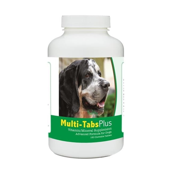Healthy Breeds 840235178910 Bluetick Coonhound Multi-Tabs Plus Chewable Tablets - 180 Count