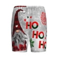 thumbnail image 2 of Lsque Cute Santa Mens Sleep Pajama Shorts,Short Pajama Pants, Cotton Ultra-Soft Knit-Small, 2 of 9