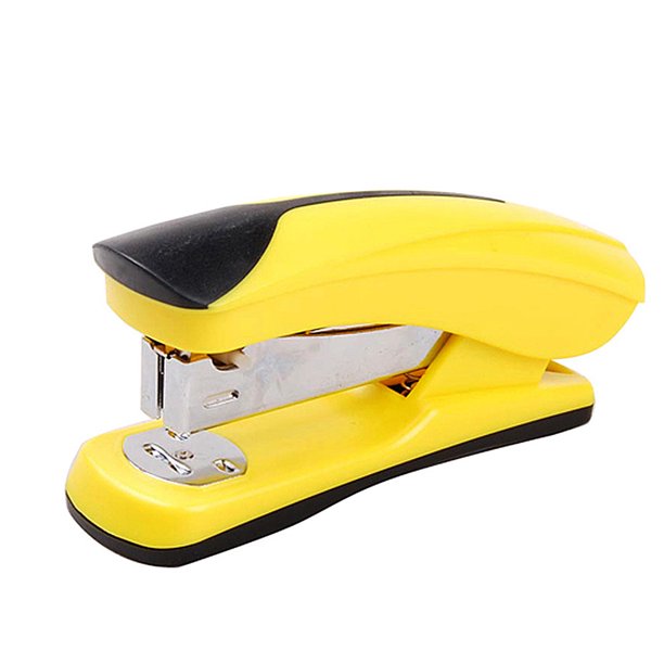 Office Stapler, Small Stapler Size, Fits into the Palm of Your Hand Happy Office Style Stapler