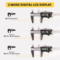 thumbnail image 2 of Calibrador Digital General Tools 1478 de Acero Inoxidable 20 cm, 2 of 6
