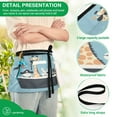 thumbnail image 4 of Yayeee Waist Apron with Pockets for Cooking Waterproof Half Server Aprons, Pirate Animals, 4 of 7