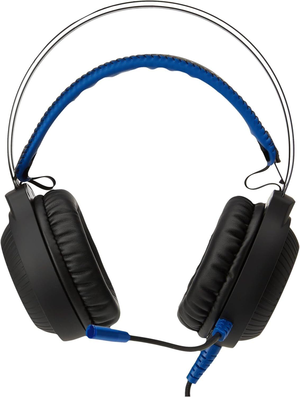 Xbox Accessory: Wired Headset - DreamGear GRX-500 Game Headset RGB LED - Black: Compatible with PC, Switch, PS5, Xbox X|S & Blue