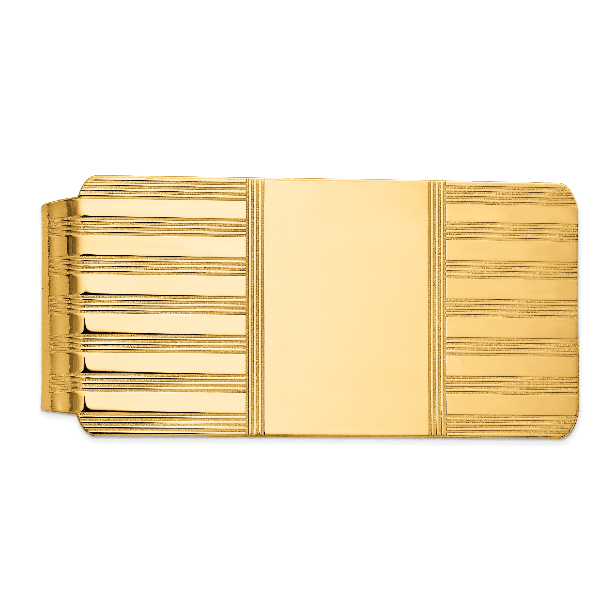 14K Yellow Gold Money Clip - Walmart.com