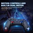 thumbnail image 4 of Wireless Controller For Nintendo Switch And Pc (Wired), Bluetooth Pro Controller With 6-Axis Gyro Housing, 20 Hours Of Playtime, Dual Vibration Gamepad, Accessories For Nintendo Switch, 4 of 7
