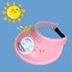 thumbnail image 4 of Sombrero solar con ventilador giratorio de 360° con carga USB y protección UV - 3 velocidades, diadema ajustable para adultos, negro/rosa/verde/blanco/morado/amarillo, 4 of 8