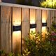 thumbnail image 4 of Inteprter Lámpara de pared solar para exteriores, iluminación impermeable y descendente, luces LED para el hogar, decoración de jardín, Iluminación y accesorios, 4 of 6