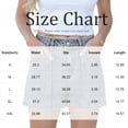thumbnail image 2 of Jean Shorts for Women High Waisted Stretchy Denim Jorts Trendy Casual Distressed Cut Off Shorts with Pockets Sky Blue XL, 2 of 4
