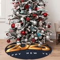 thumbnail image 5 of Sigee 2025 Happy New Year 6 for Christmas Decoration Tree Skirt Christmas Tree Skirt,Christmas home decor Holiday Tree Skirt Fits Christmas Tree-30", 5 of 7