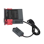 SHT2000 Digital Temperature Humidity Controller Thermostat With LCD Display For Home Heating Cooling System Programmable Temperature Range -20-60°C Humidity Range 0-100% RH