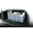 thumbnail image 6 of Homz Insulated 3 Section Trunk Organizer Storage Box with Cooler Bag, Gray & Black, 6 of 6