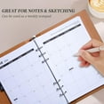 thumbnail image 4 of Giaone Refillable 2026 Daily Weekly Academic Planner with 6 Rings Binder Cover, 4 of 8