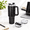 Full Black Leopard, variant on 40 Oz Black Leopard Stainless Steel Double Wall Vacuum Insulated Travel Tumbler With Handle