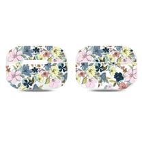 Airpods Pro Case, Airpods 3 Case, Allytech Flower Printed Anti-scratch Wireless Charging Support Drop Protection Portable Case Cover for Apple New Airpods Pro, Flower