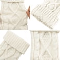 thumbnail image 7 of 6 Pack Christmas Stockings Bulk, 18 Inch Unique Cable Knit Stockings for Xmas Holiday Decoration, 7 of 7