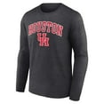thumbnail image 2 of Men's Charcoal Houston Cougars Campus Long Sleeve T-Shirt, 2 of 3