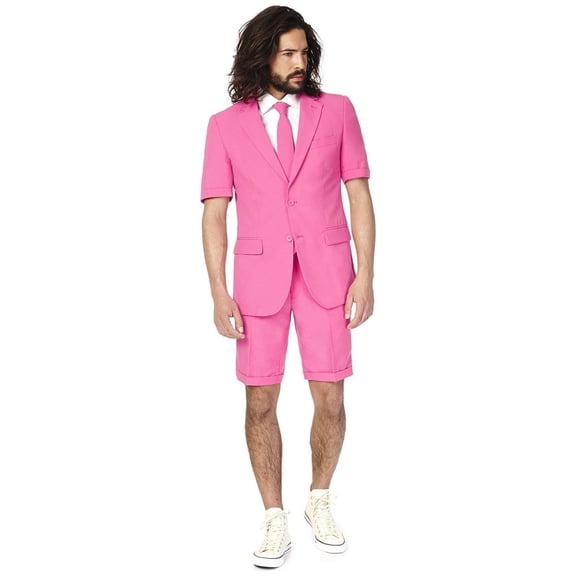 OppoSuits Men's Summer Suits SUMMER Mr. Pink - US 42 Pink