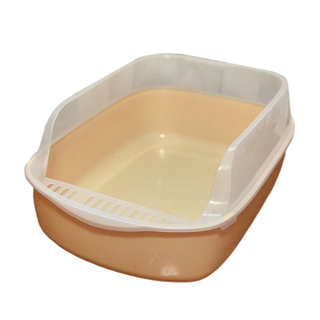 Caja de Arena para Gatos Salvador Grande Portátil Amarillo