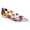 Silver, variant on Women Pointed Toe Flats, Transparent PVC Slip On Shoes with Colorful Polka Dots, Low Heels for Casual Wear Size 4 Gold