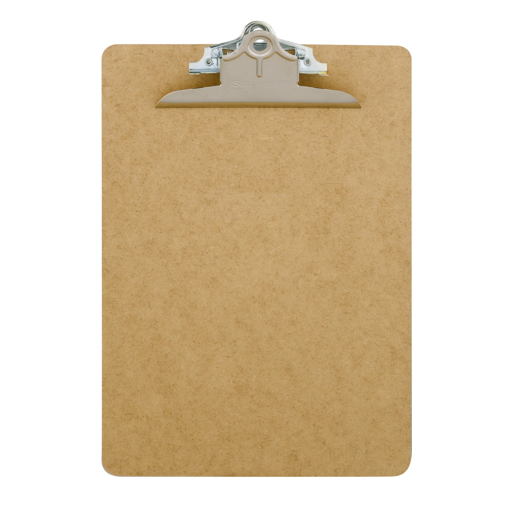 Saunders Hardboard Clipboard with High Capacity Clip