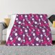 thumbnail image 1 of Fotbe Vintage Vinyl Record Manta de Franela con Estampado, Manta Ultrasuave para Cama, Sofá, Auto, Hipoalergénica y Antibolitas-60"x50", 1 of 6