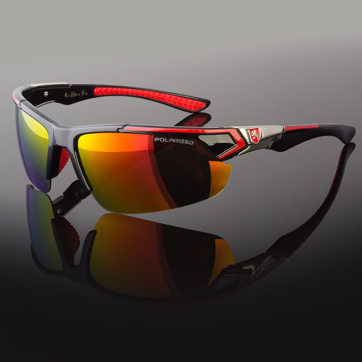 Mens Polarized Fishing Golf Hunting Sport Sunglasses Green Blue Red 5 ...