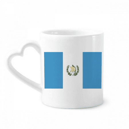 

Guatemala National Flag North America Country Mug Coffee Cerac Drinkware Glass Heart Cup