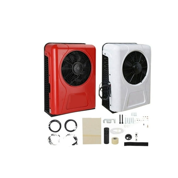 12V Electric Truck Air Conditioner Split Air Conditioning 24v For Tractors Van Balers Harvesters Machinery ,Efficient Cooling