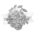 thumbnail image 1 of Ramillete de muñeca para boda, elegante ramillete de muñeca con diamantes de imitación para damas de honor, ramillete de novia, pulsera con diamantes de imitación, ramillete para mujer, joyería nupc, 1 of 5