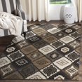 thumbnail image 2 of Safavieh Vintage 9' X 12' Power Loomed Rug in Black and Ivory, 2 of 2
