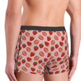thumbnail image 3 of Uemuo Strawberries Pattern Men's Boxer Briefs,Trunk Anti-Chafing,Comfortable, Durable, and Stylish Underwear-Small, 3 of 9