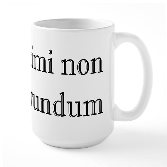 CafePress - Illegitimi Non Carborundum Large Mug - 15 oz Ceramic Large White Novelty Mug