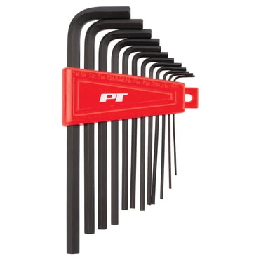 12Pc. SAE Long Key Set with Holder