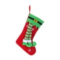thumbnail image 1 of Christmas Stocking Home Decorations Gifts, Funny Elf Pattern Xmas Present Socks, 1 of 5