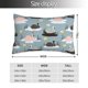 thumbnail image 2 of Fotbe Swan Princess On Lake Funda de Almohada Decorativa Estilo Occidental, Lujo en Algodón, Fundas para Almohadas King, Cojín Estampado para Decoración del Hogar-16"x24", 2 of 6