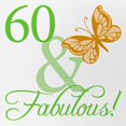 thumbnail image 2 of CafePress - 60 & Fabulous Birthday - Adjustable Unisex Printed Trucker Hat with Mesh Back, 2 of 10