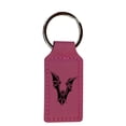 thumbnail image 2 of Keychain - Rectangle - The Bat - Leather, 2 of 4