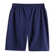 thumbnail image 4 of Liyamei Boys Athletic Shorts with Pockets for Summer Sports and Running Size 4-14,Blue, 4 of 5