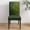 Green, variant on Olive Green Ombre Dining Chair Covers Set of 1, Vintage Moss Forest Green Black Rustic Boho Chair Covers for Dining Room Removable Seat Protectors Slipcovers for Home Party Wedding Banquet