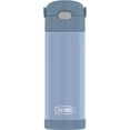 thumbnail image 2 of Botella de vacío de acero inoxidable THERMOS FUNTAINER color Denim, 2 of 3