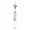B, variant on EGNMCR Hanging Ornaments Three-dimensional Iron Crafts Wind Chimes Metal Glass Pain Wind chimes