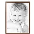 thumbnail image 2 of ArtToFrames 28" x 37" Walnut Picture Frame, 28x37 inch Brown MDF Poster Frame (WOM-4086), 3 Pack, 2 of 8