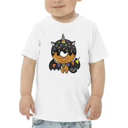 

Unicorn Donut With Colorful Flag T-Shirt Toddler -Image by Shutterstock 4 Toddler