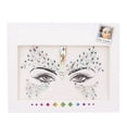 thumbnail image 2 of Autocollant Strass Brillant, Autocollant Strass Visage Paillettes Délicat Résistant à la Transpiration Auto-Adhésif pour Halloween pour Visage, 2 of 8