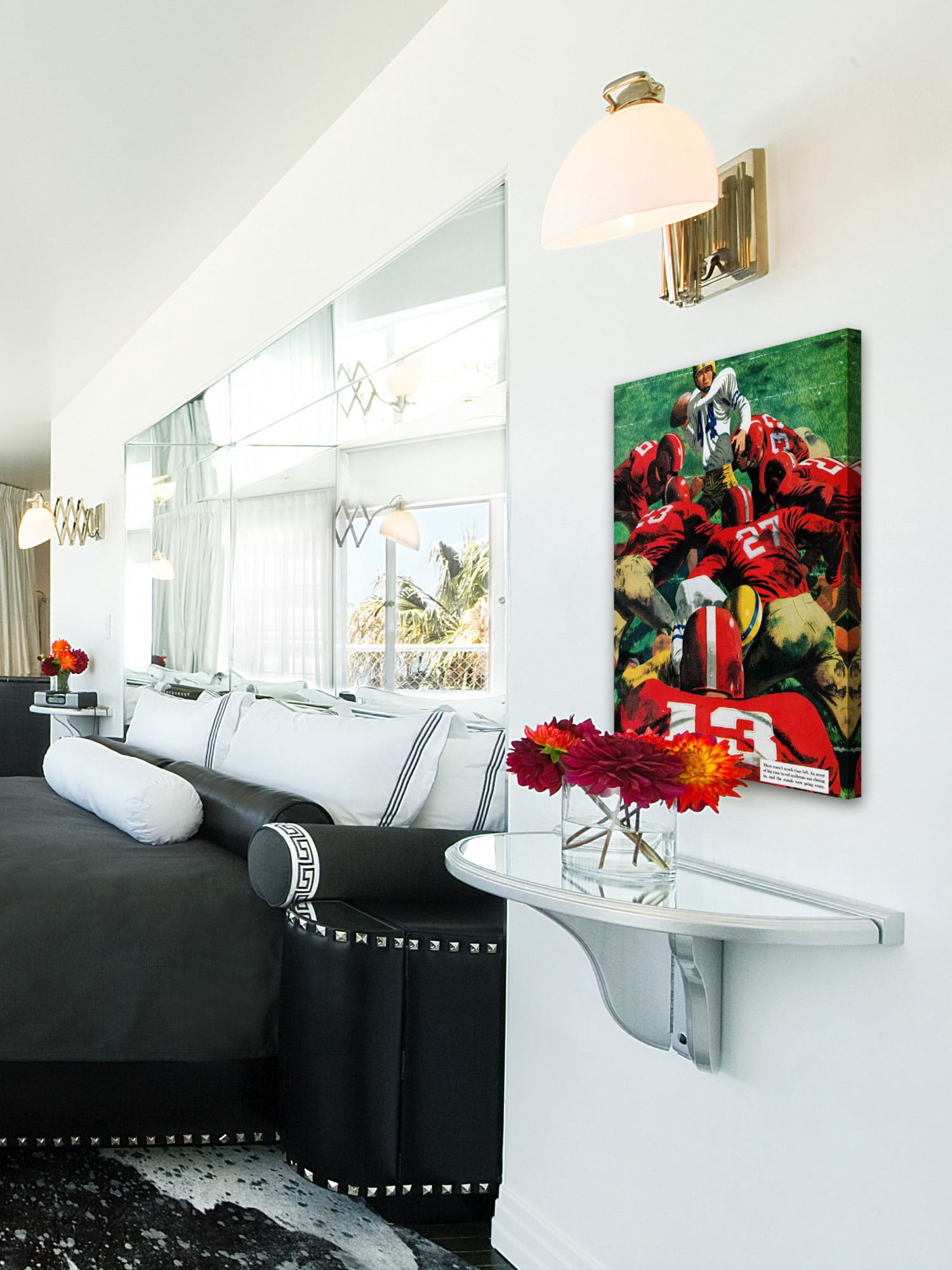 Marmont Hill Touchdown Play by Fred Ludekens Painting Print on Canvas