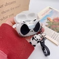 thumbnail image 4 of Funda compatible con AirPods Pro con llavero, funda de calavera luminosa compatible con fundas Airpods Pro, funda linda y divertida de anime para Airpods Pro   JM, 4 of 5