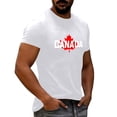 thumbnail image 5 of Mens Big & Tall Short Sleeve T-Shirts Graphic Crewneck Casual Printed Tee Summer Beach Hawaiian Vintage Shirts Size M-4XL White, 5 of 7