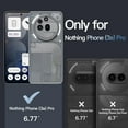 thumbnail image 2 of JETech Case for Nothing Phone 3a Pro, Clear Shockproof Bumper Cover, Anti-Scratch Hard Back, Protective Slim Fit, Non-Yellowing, Durable Transparent TPU for Drop Protection (Clear), 2 of 6
