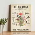 thumbnail image 3 of Vintage Inspirational Office Wall Decor Rustic Wildflower Butterfly Poster Botanical Wall Art Prints Motivational Positive Quotes Wall Hanging for Home Office Framed Aesthetic Decor 12x16inch, 3 of 6