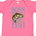 thumbnail image 4 of Inktastic Born to Fish Boys or Girls Baby Bodysuit, 4 of 5