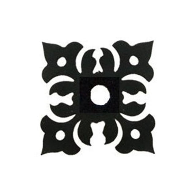 Village Wrought Iron DHK-153 Silhouette de Porte Florale